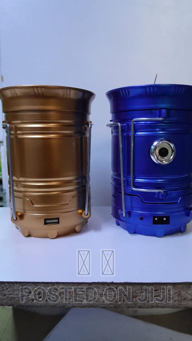 Solar Rechargeable Camping Lantern / Power Bank - thumbnail 2