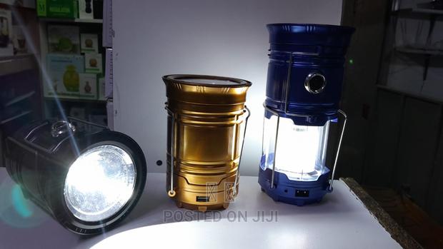 Solar Rechargeable Camping Lantern / Power Bank - thumbnail 4