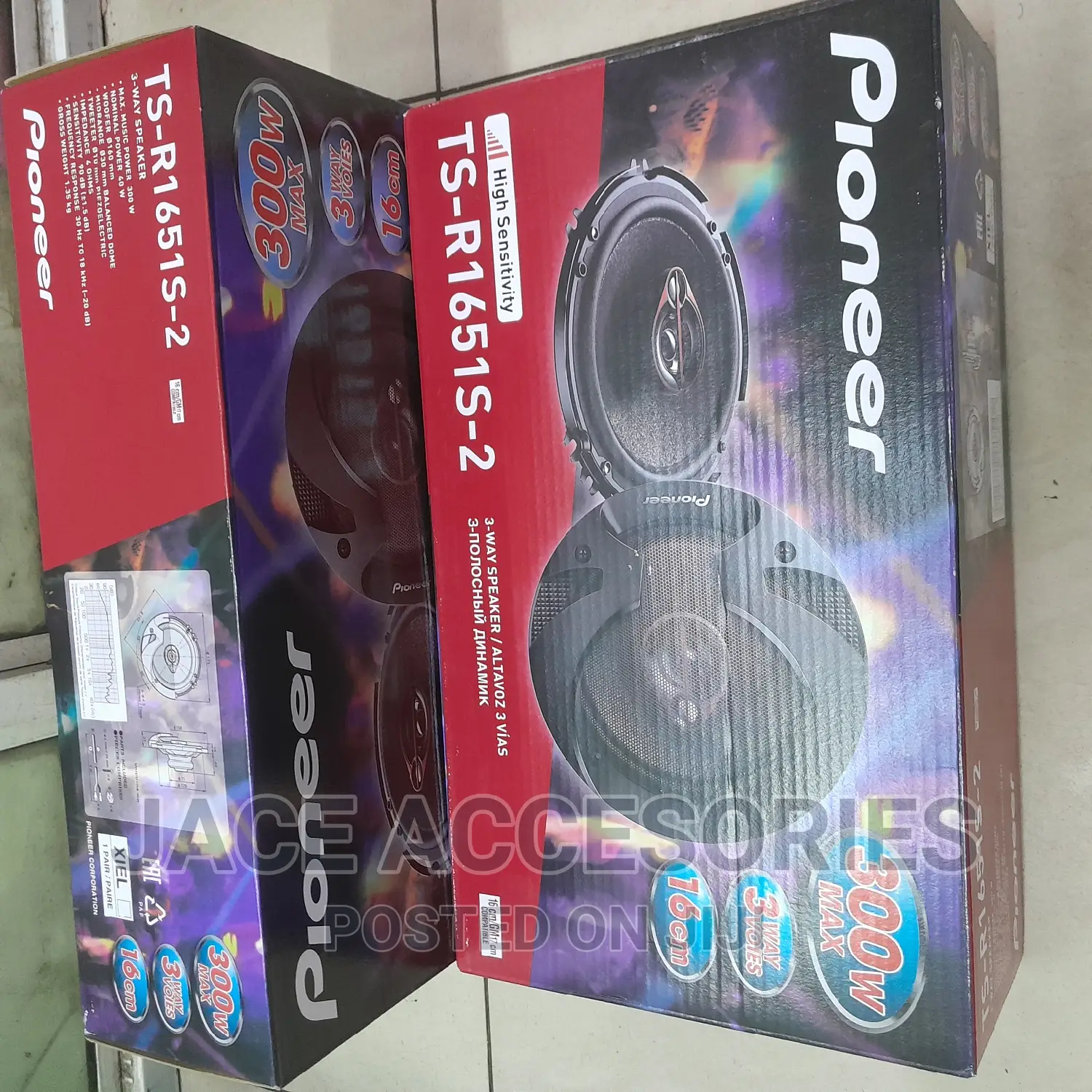 6' Pioneer Door Speakers