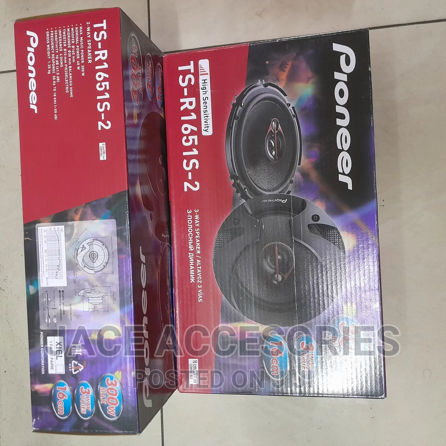 6' Pioneer Door Speakers