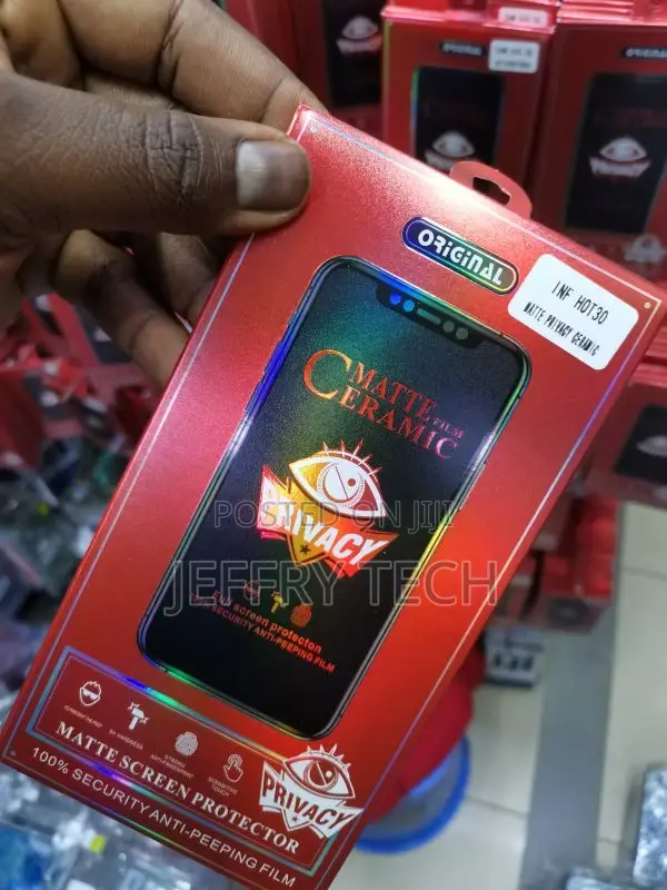 Anti Spy Infinix Hot 30 Ceramic Privacy - Anti Spy, INF HOT