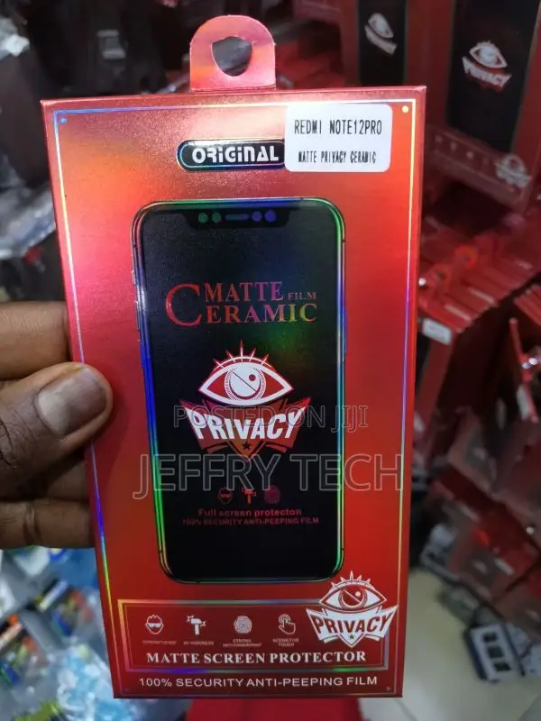 Soft Ceramic Anti-Spy Film Privacy for Xiaomi Redmi Note 12