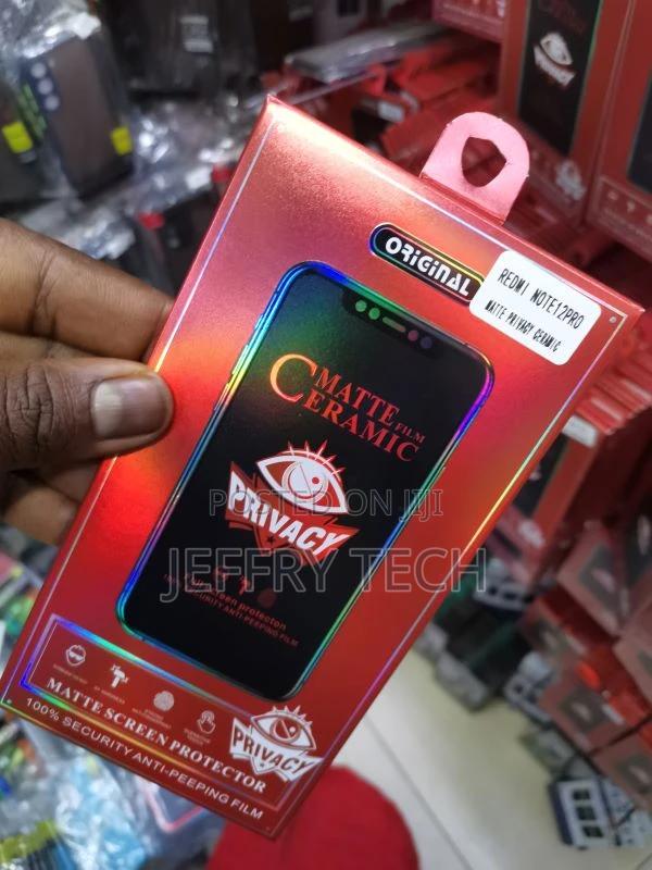 Anti SPY Ceramic Matte Xiaomi Redmi Note 12 Pro - main view