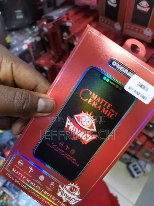 Tecno Camon 18 Privacy Ceramic Screen Protector - thumbnail 2