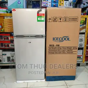 *ICECOOL Double Door 118LITRE