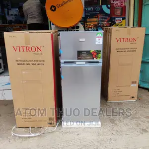 *Vitron 125litres Double Door Refrigerator/ Fridge