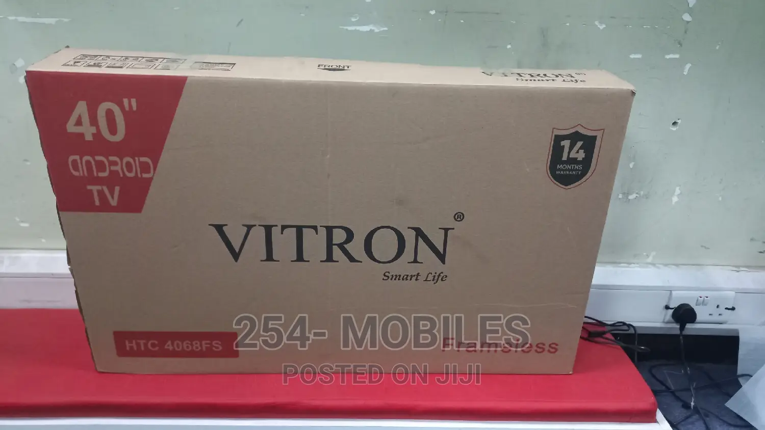 Vitron 40 Inch SMART Android Digital TV -HTC4068FS