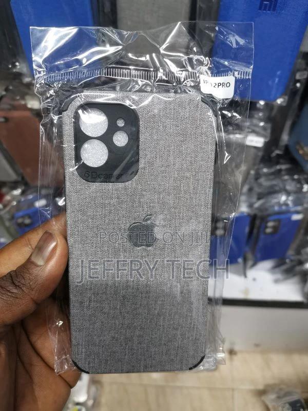 Jeans Back Case for iPhone 12 PRO (Black/Dark - main view