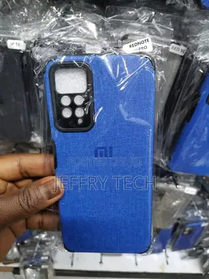 JEANS BACK CASE FOR Redmi Note 11 Pro Blue