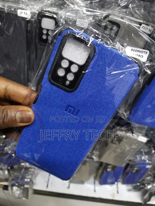 JEANS BACK CASE FOR Redmi Note 11 Pro Blue - thumbnail 2