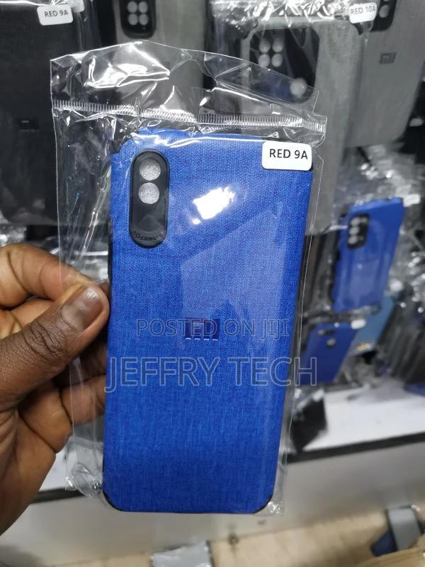 Jeans BACK CASE FOR Redmi 9a Blue - main view