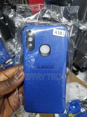 Jeans BACK CASE FOR Samsung A10s Blue Case - thumbnail 2