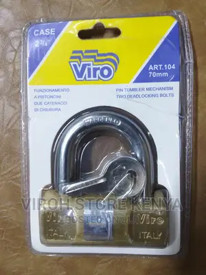 Viro Art 104 Padlock 70mm Brass Padlock