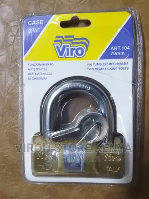 Viro Art 104 Padlock 70mm Brass Padlock