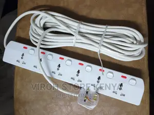 10 Metres 6 Way Power Extension Cable