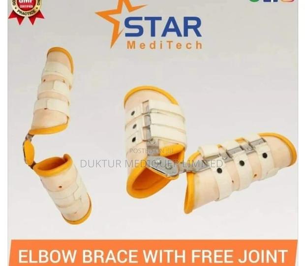 Elbow Brace With Free Joint, Xs to XXL