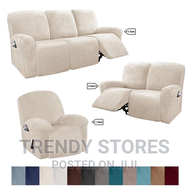Velvet Recliner Sofa Covers* - thumbnail 5