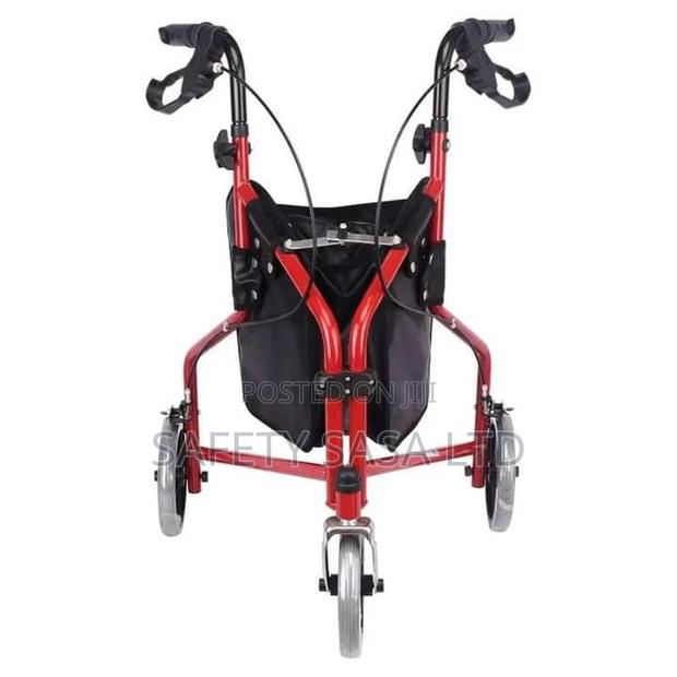 Elderly Shopping Carts Foldable : Three Wheels Walking Aid