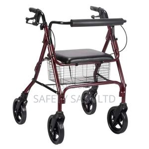 Rollator :Elderly Walking Four-Wheel Walking Aid Walking Aid - main view