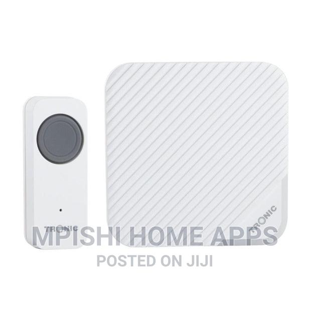 Mini Wireless Doorbell White