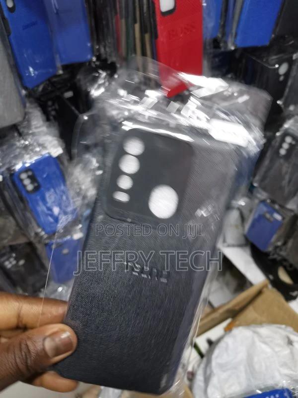 Tecno Spark 8 Fabric Jeans Texture Camera Protection Case - thumbnail 2