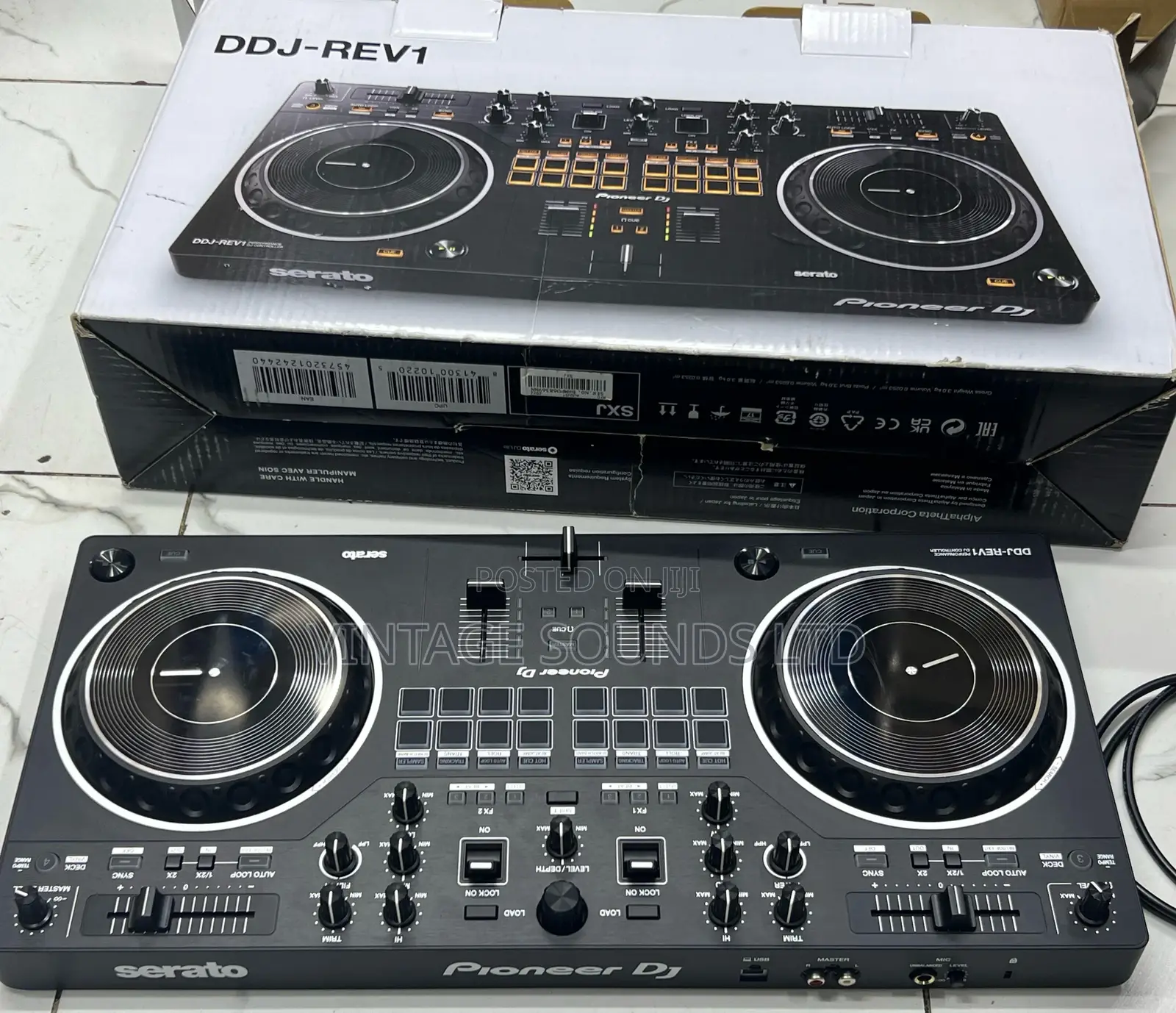 Pioneer Dj DDJ-Rev1, 2-Deck Serato Dj Controller (Brand New)