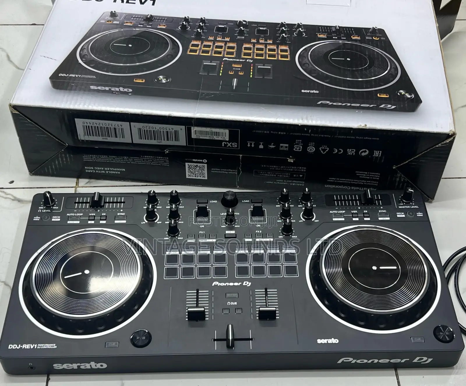 Pioneer Dj DDJ-Rev1, 2-Deck Serato Dj Controller (Brand New)