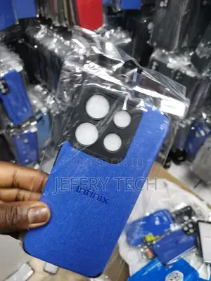 Tecno Smart 7 Bluefabric Jeans Texture Camera Protection Cas