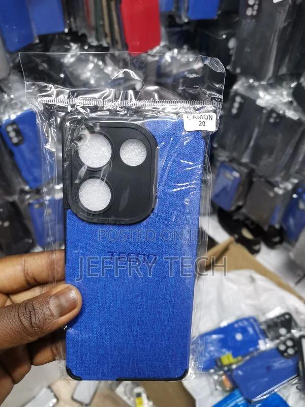 Tecno Camon 20 Bluefabric Jeans Texture Camera Protection