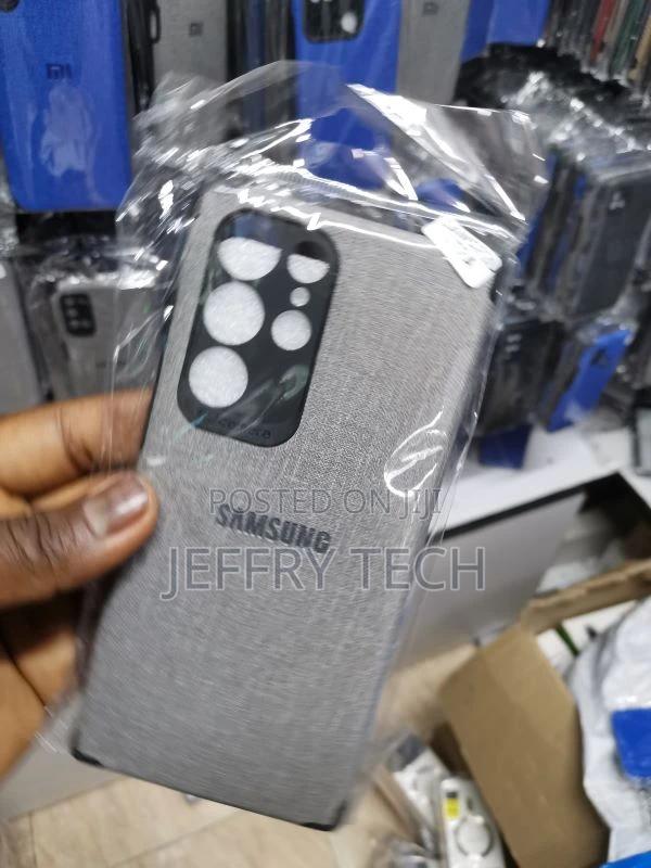 S22 Ultra Luxury Fabric Jeans Texture Camera Protection Case - thumbnail 2