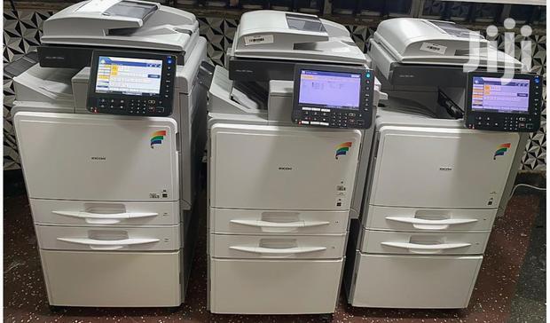 Colored Ricoh Aficio Mp C300 Photocopier Printer Scanner