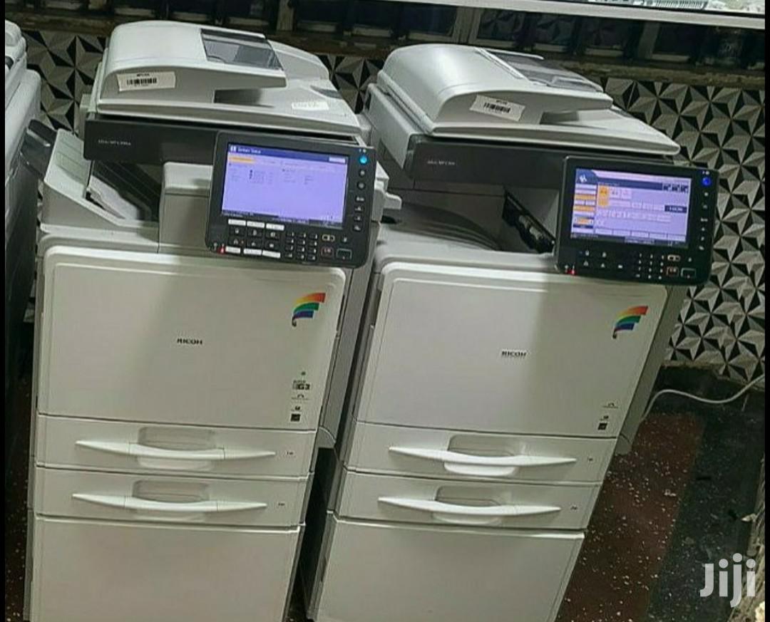 Colored Ricoh Aficio Mp C300 Photocopier Printer Scanner