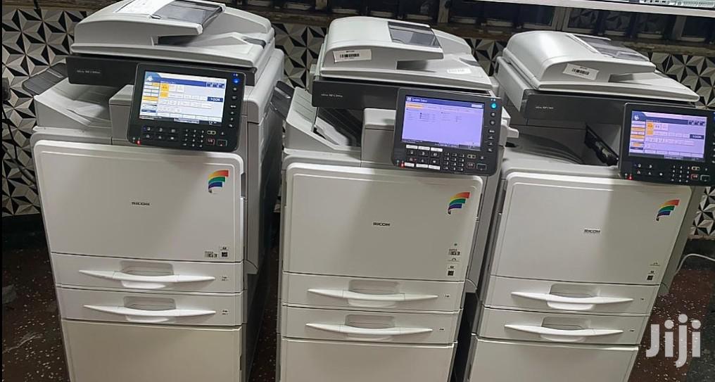 Colored Ricoh Aficio Mp C300 Photocopier Printer Scanner