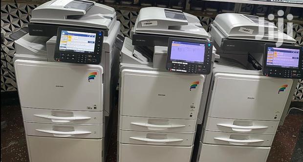 Colored Ricoh Aficio Mp C300 Photocopier Printer Scanner - main view