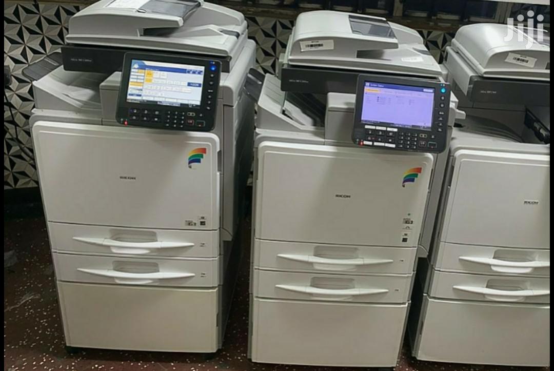 Colored Ricoh Aficio Mp C300 Photocopier Printer Scanner