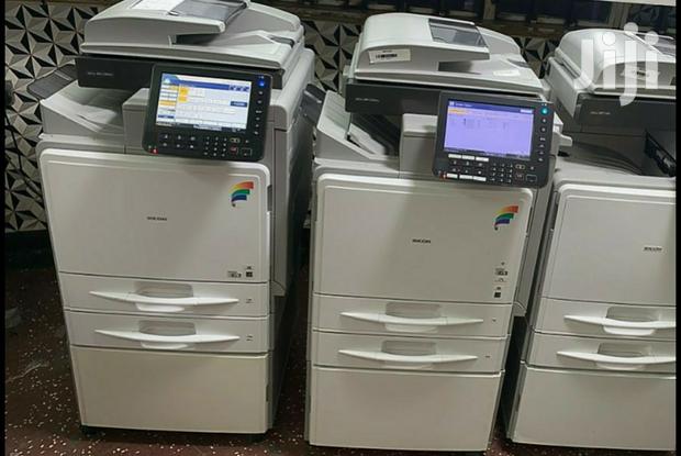 Colored Ricoh Aficio Mp C300 Photocopier Printer Scanner - main view