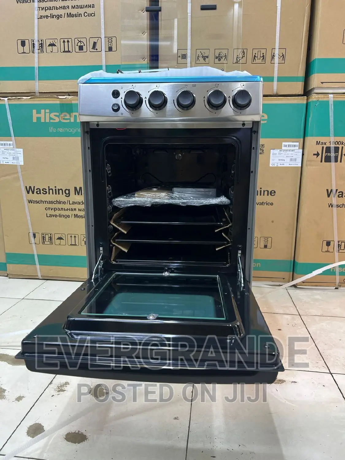 Standing Cooker Hisense 50 by 50 Four Burner Full Gas