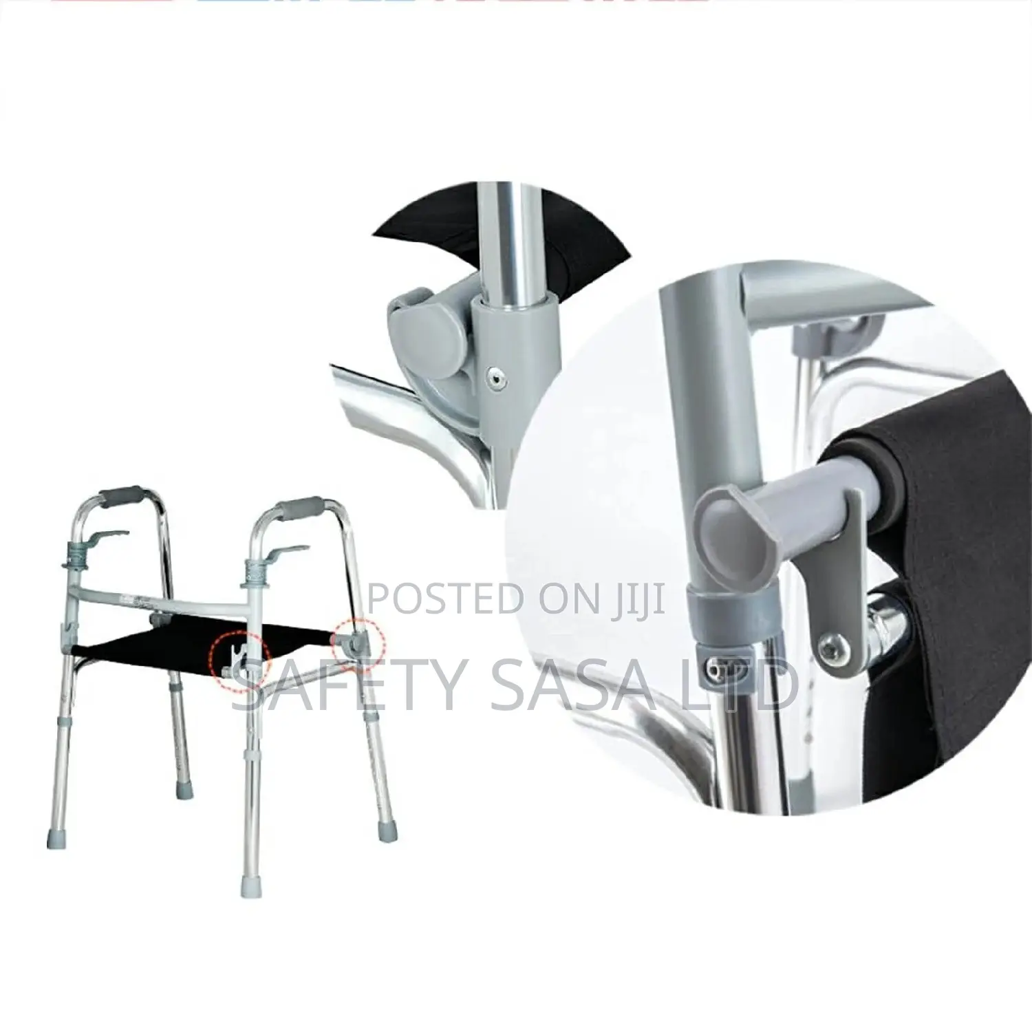 Walking Frame, With Seat ;Walking Aid Adjustable Height