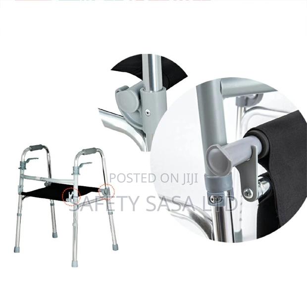 Walking Frame, With Seat ;Walking Aid Adjustable Height - thumbnail 2