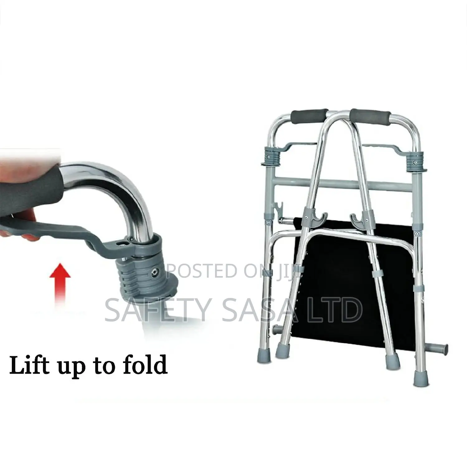 Walking Frame, With Seat ;Walking Aid Adjustable Height