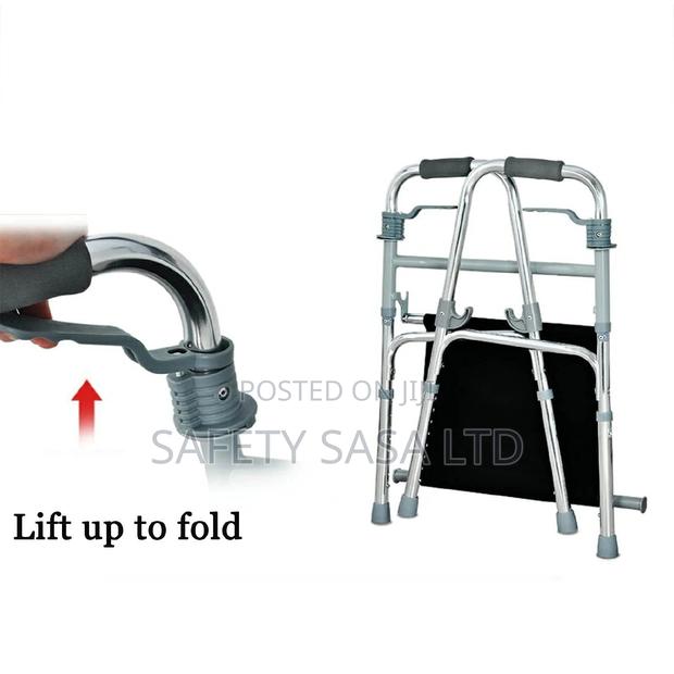 Walking Frame, With Seat ;Walking Aid Adjustable Height - thumbnail 3