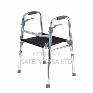 Walking Frame, With Seat ;Walking Aid Adjustable Height - main view
