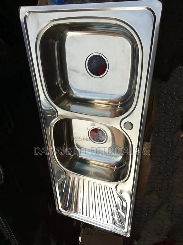 Kitchen Double Sink - main view