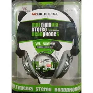 Weile,Wired Stereo Headset Headphone With Mic
