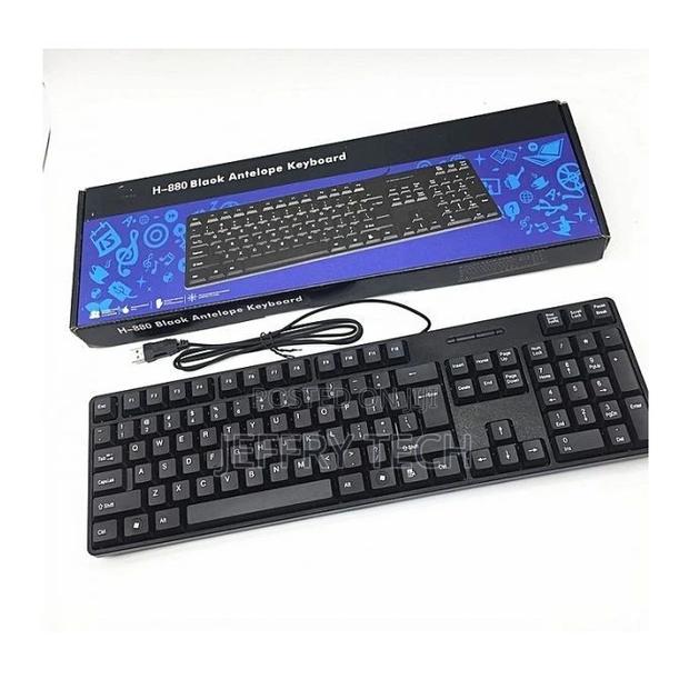 Hp Wired Keyboard Black