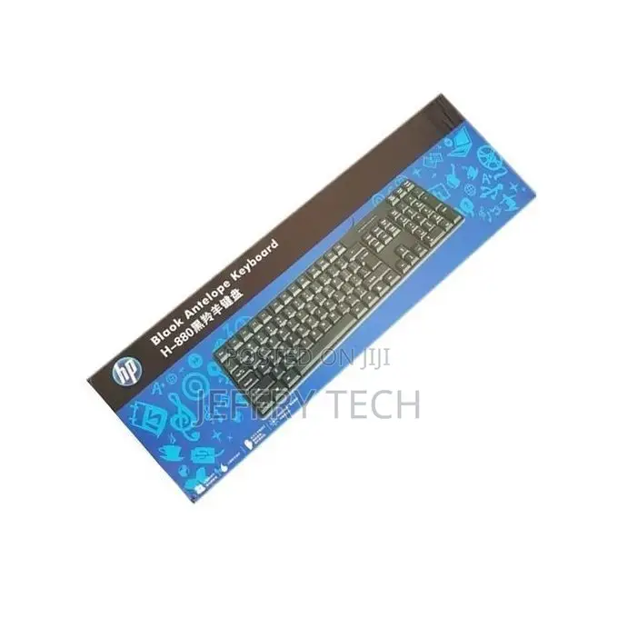 Hp Wired Keyboard Black
