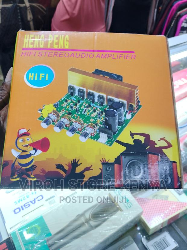 2.1CH Amplifier Motherboard With Fan - main view