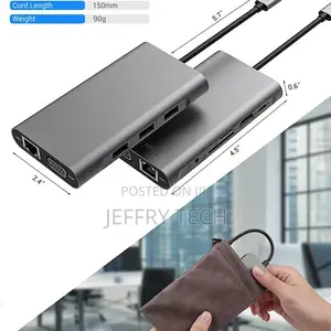 HUB Type-C to HDMI Converter Adapter Dock USB 3.0 PD Chargin