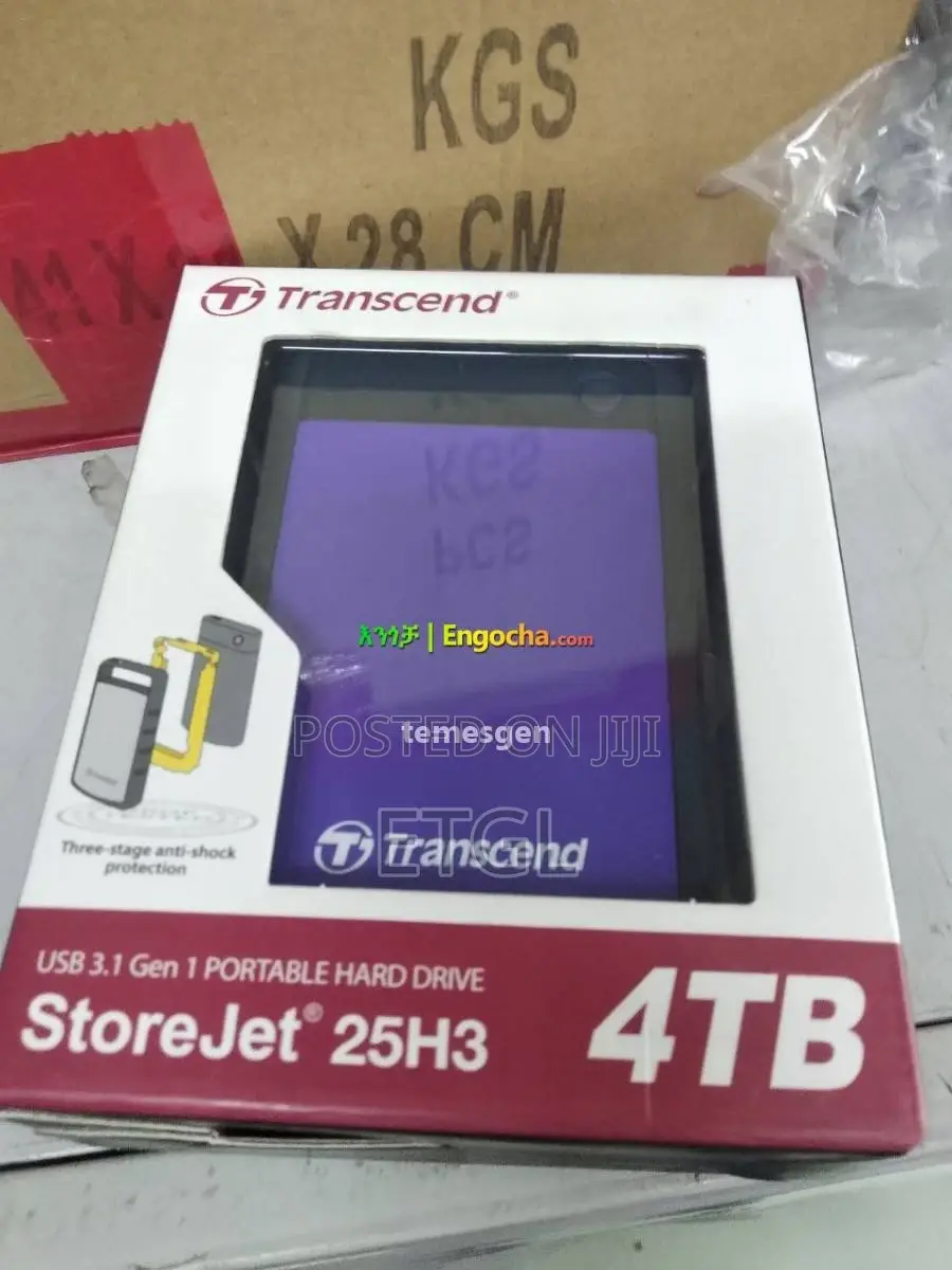 Transcend External HDD 4tb - Purple