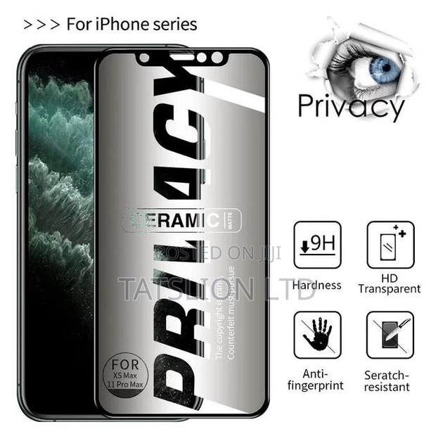 iPhone 14 13 12 Pro Max Privacy Screen Protector - thumbnail 2